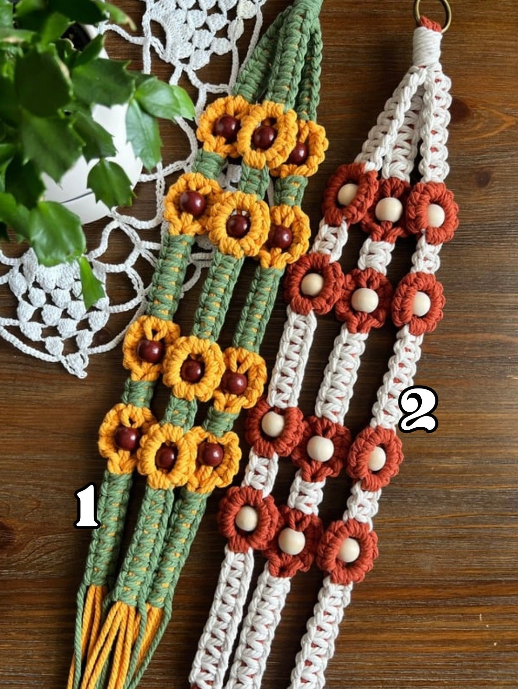 Macrame Flower Plant Hanger