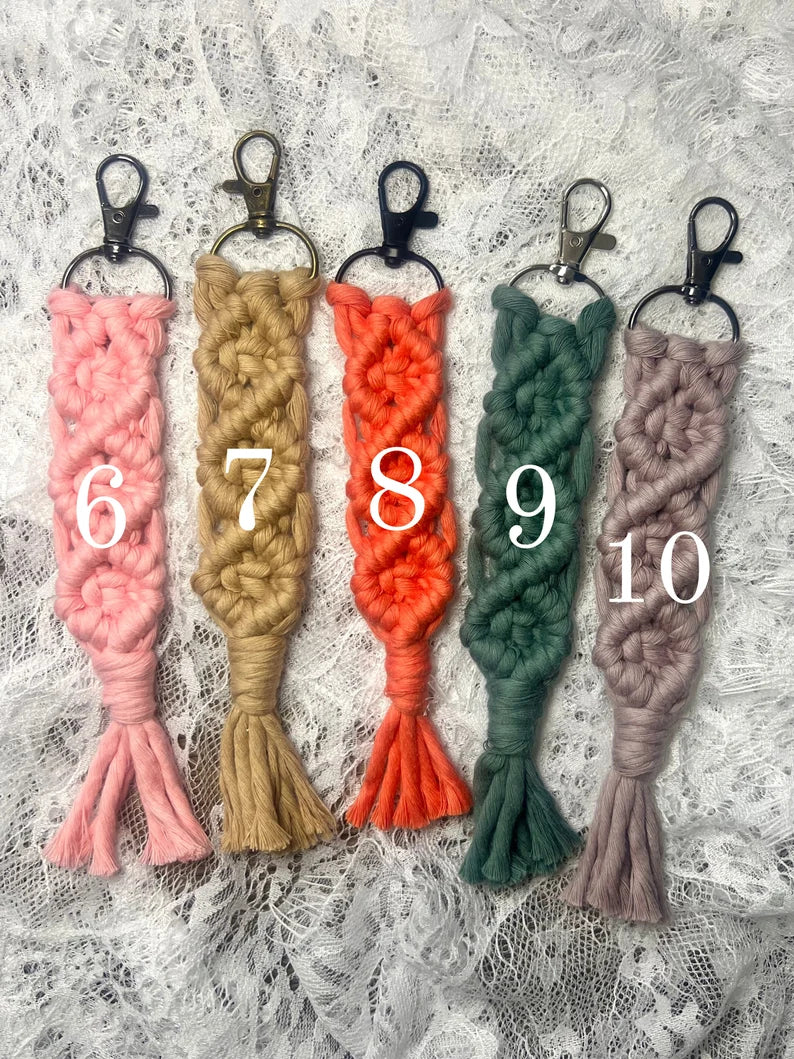 Macrame Keychain