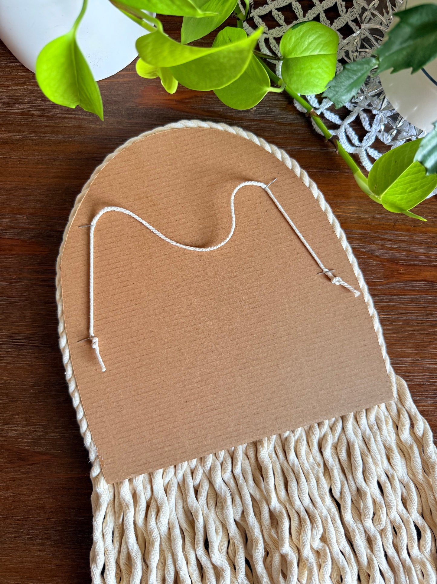 Macrame Ghost Wall Hanging