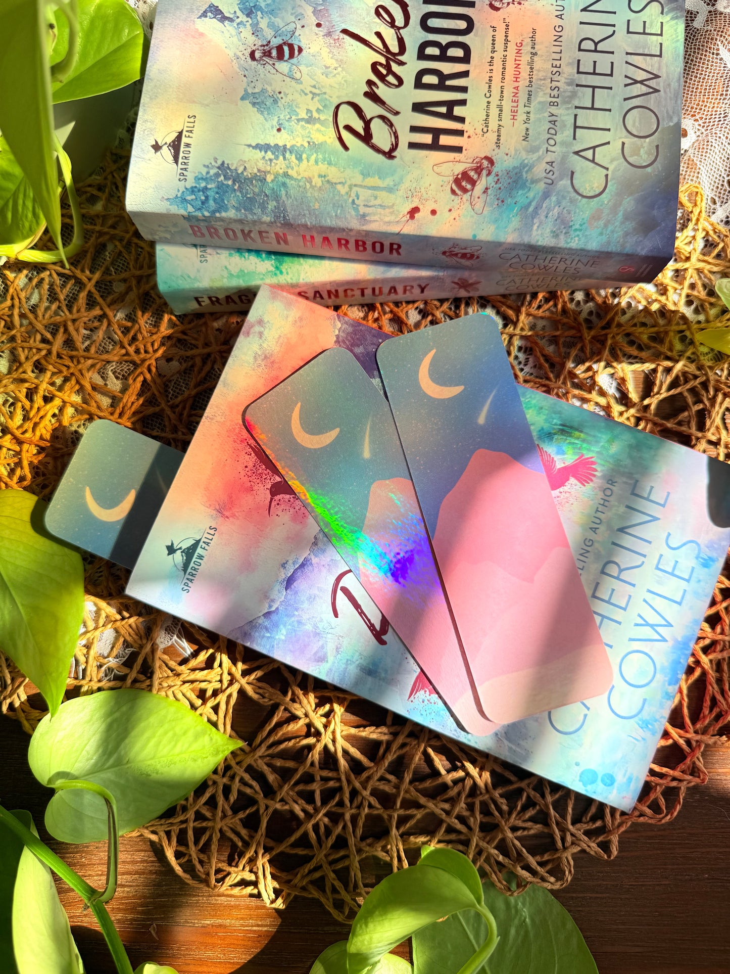 Pink Mountain Stationery Set