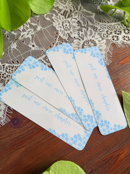 Dainty Blue Flowers Stationery Set