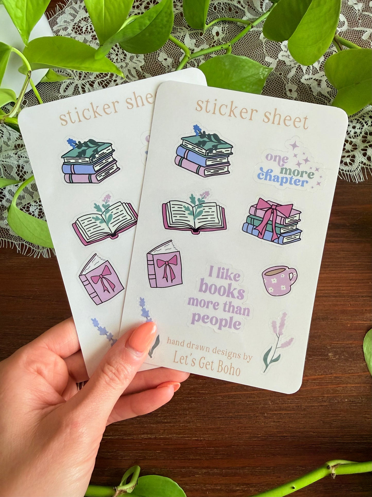 Bookish Sticker Sheet