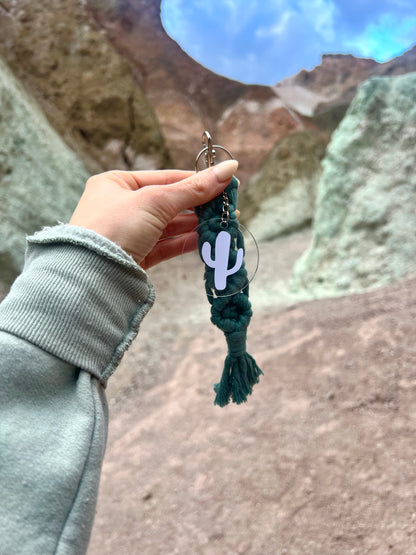 Cactus Acrylic Keychain