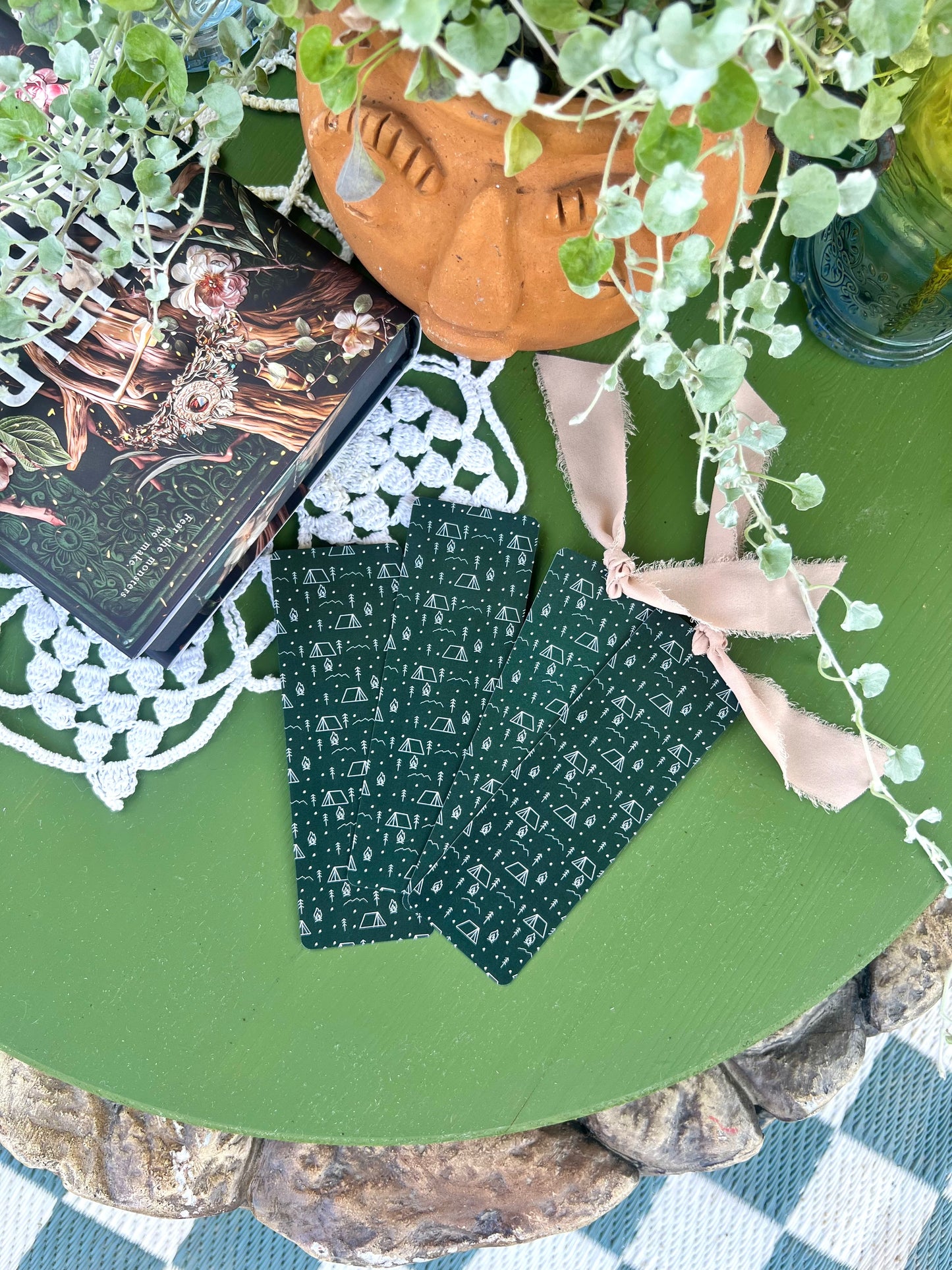 Camping Theme Bookmark