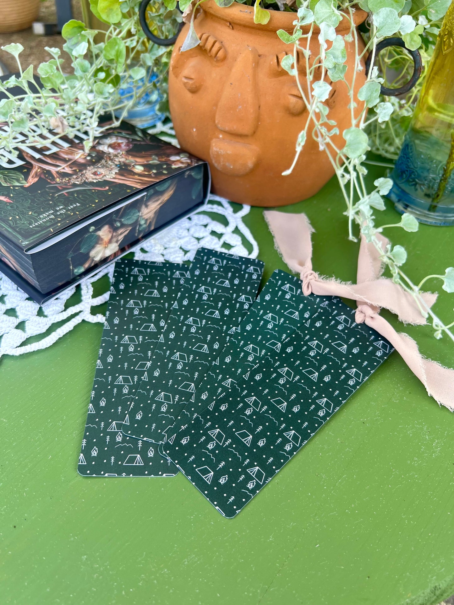 Camping Theme Bookmark