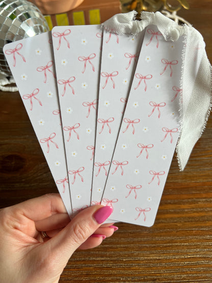 Coquette Bows Bookmark