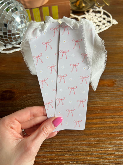 Coquette Bows Bookmark