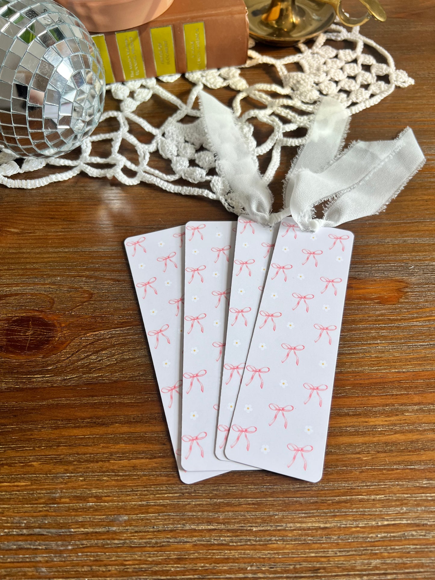 Coquette Bows Bookmark