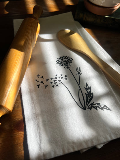 Dandelion Tea Towel