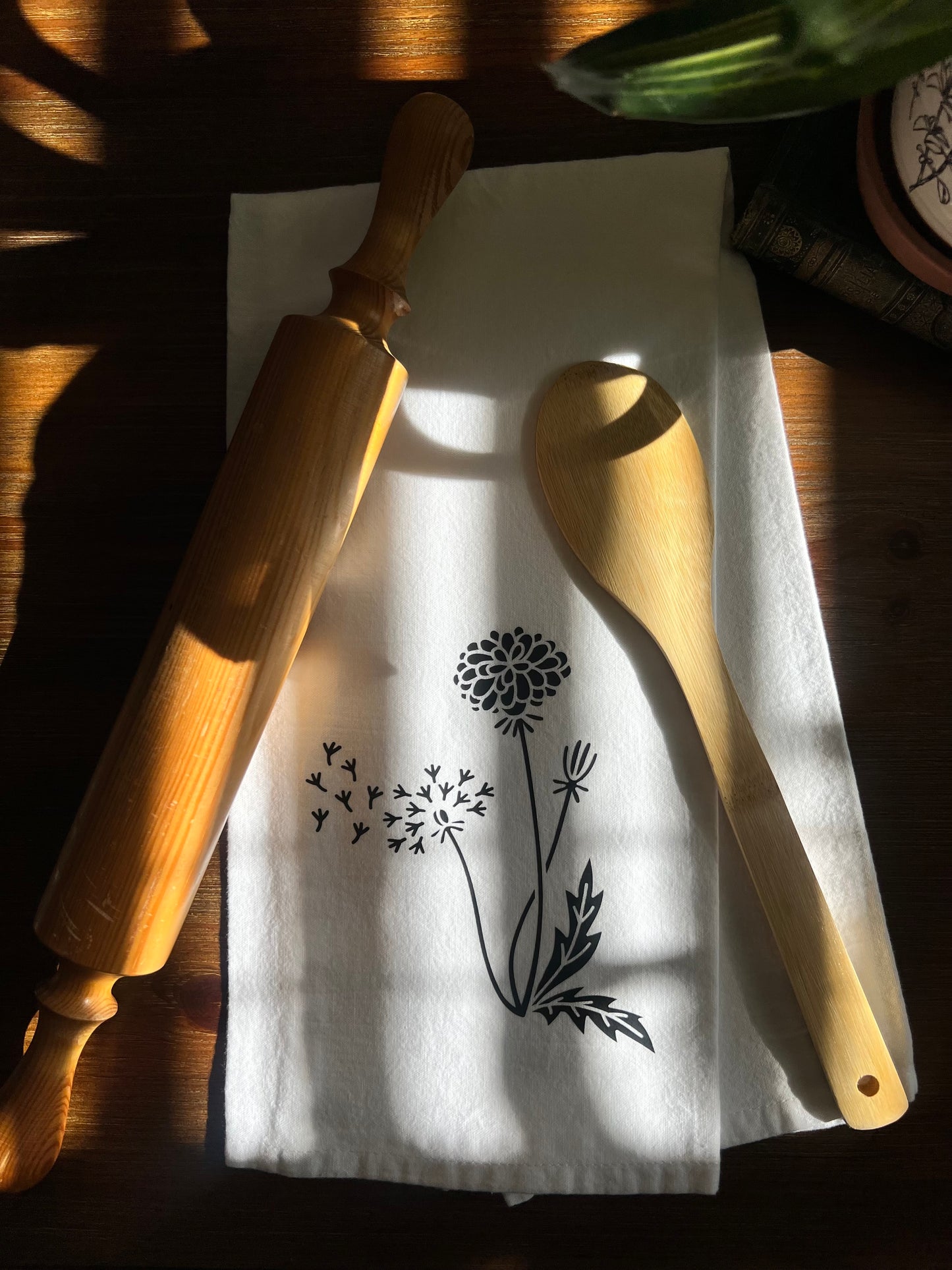 Dandelion Tea Towel