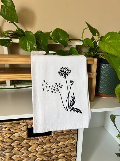 Dandelion Tea Towel