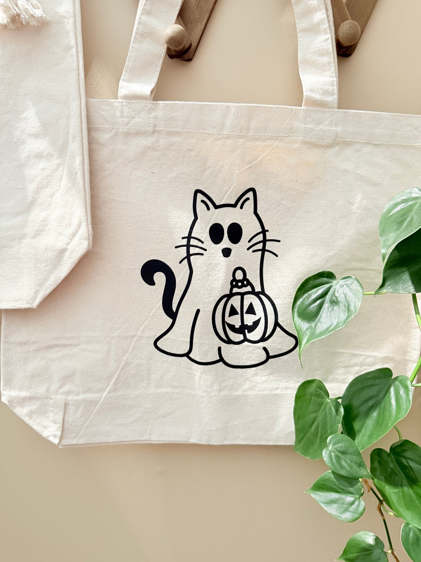 Dog/Cat Ghost Tote Bag
