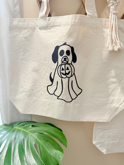 Dog/Cat Ghost Tote Bag