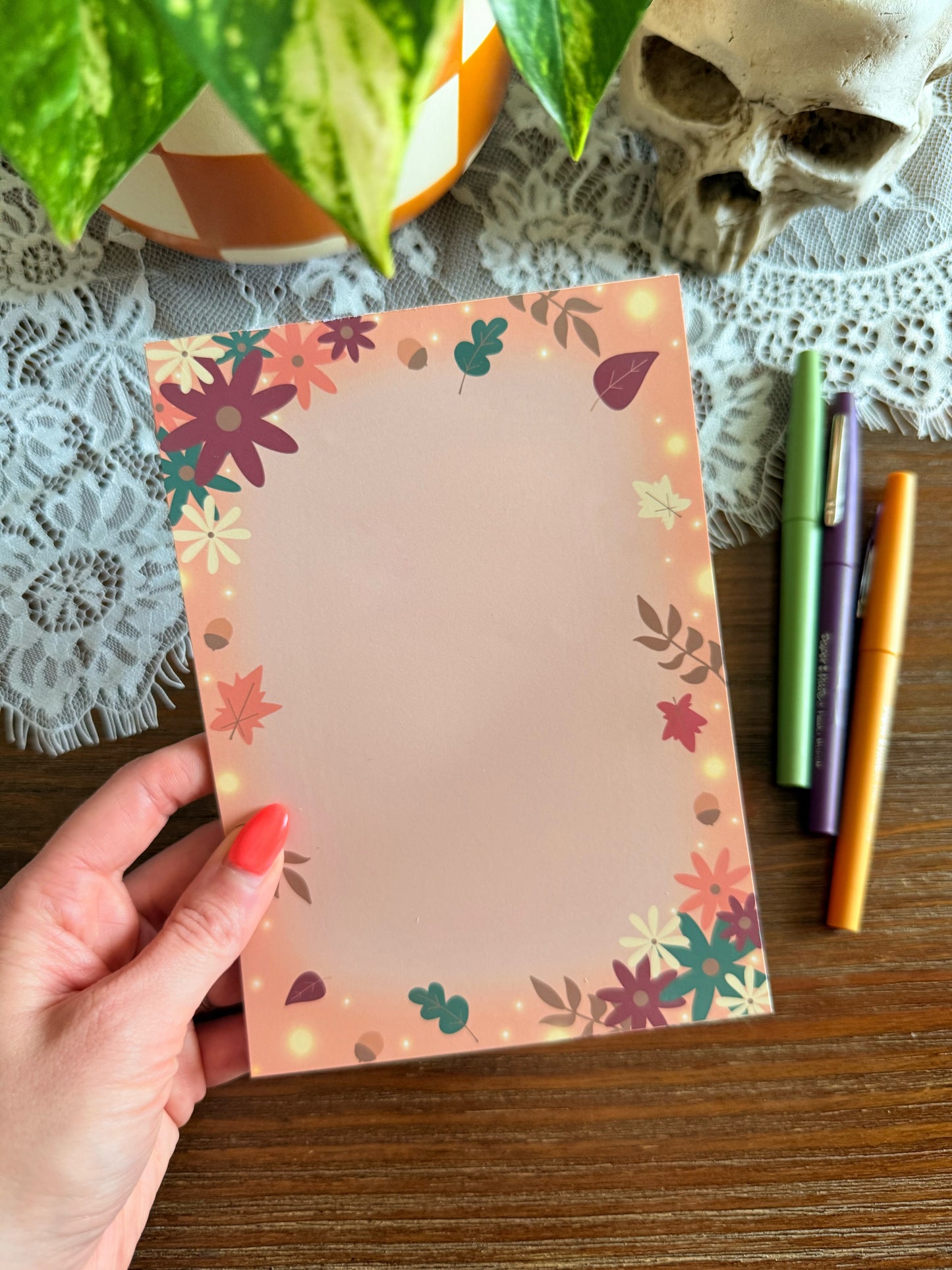 Boho Fall Notepad