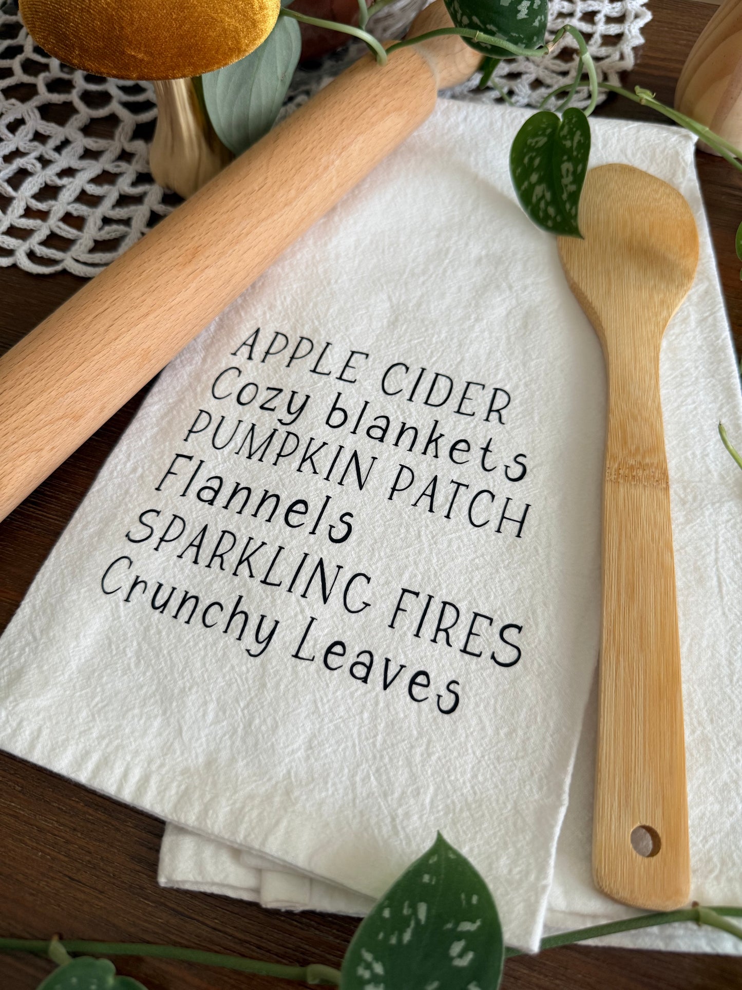 Fall Tea Towel