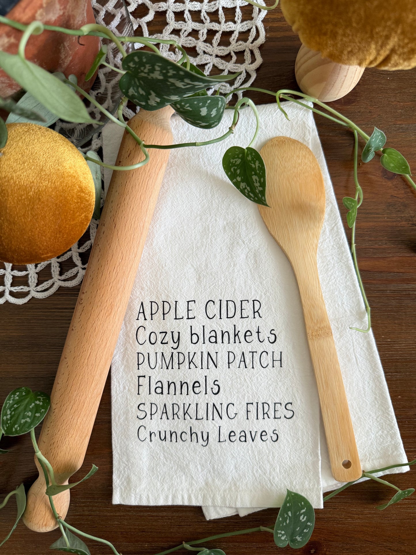 Fall Tea Towel
