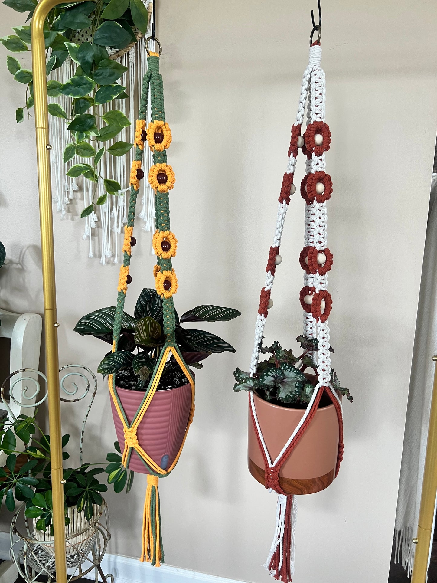 Macrame Flower Plant Hanger