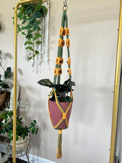 Macrame Flower Plant Hanger