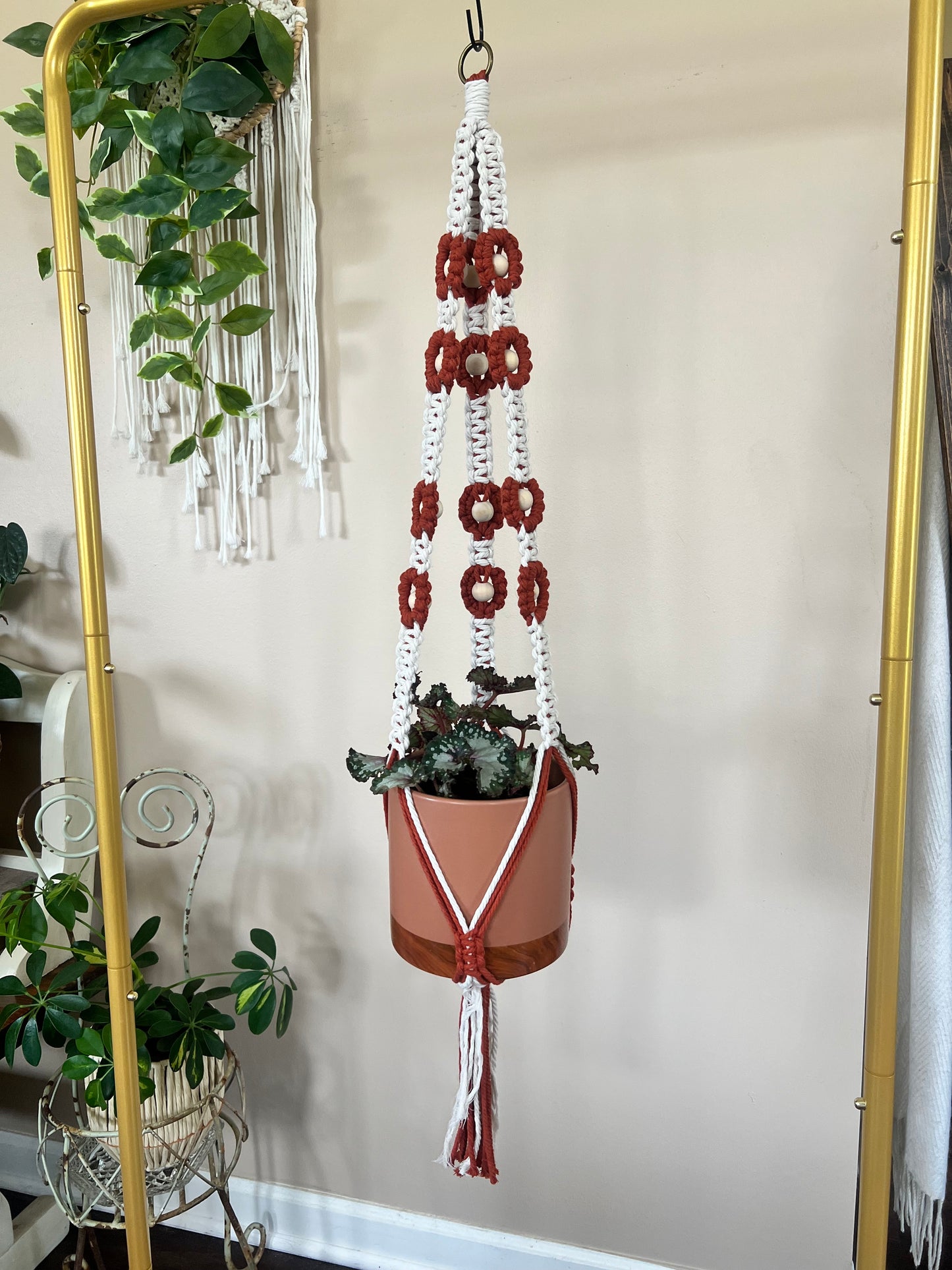 Macrame Flower Plant Hanger