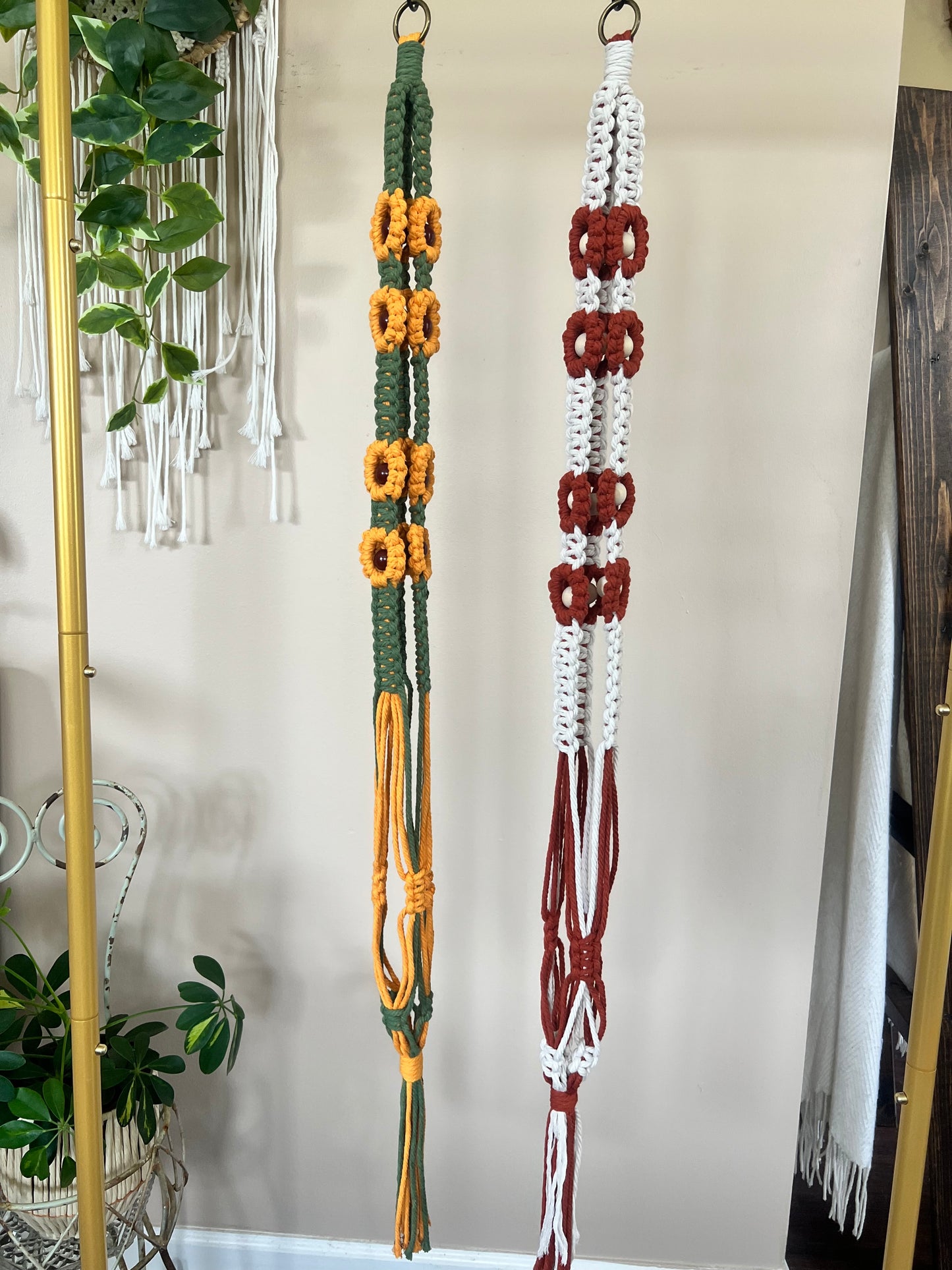Macrame Flower Plant Hanger