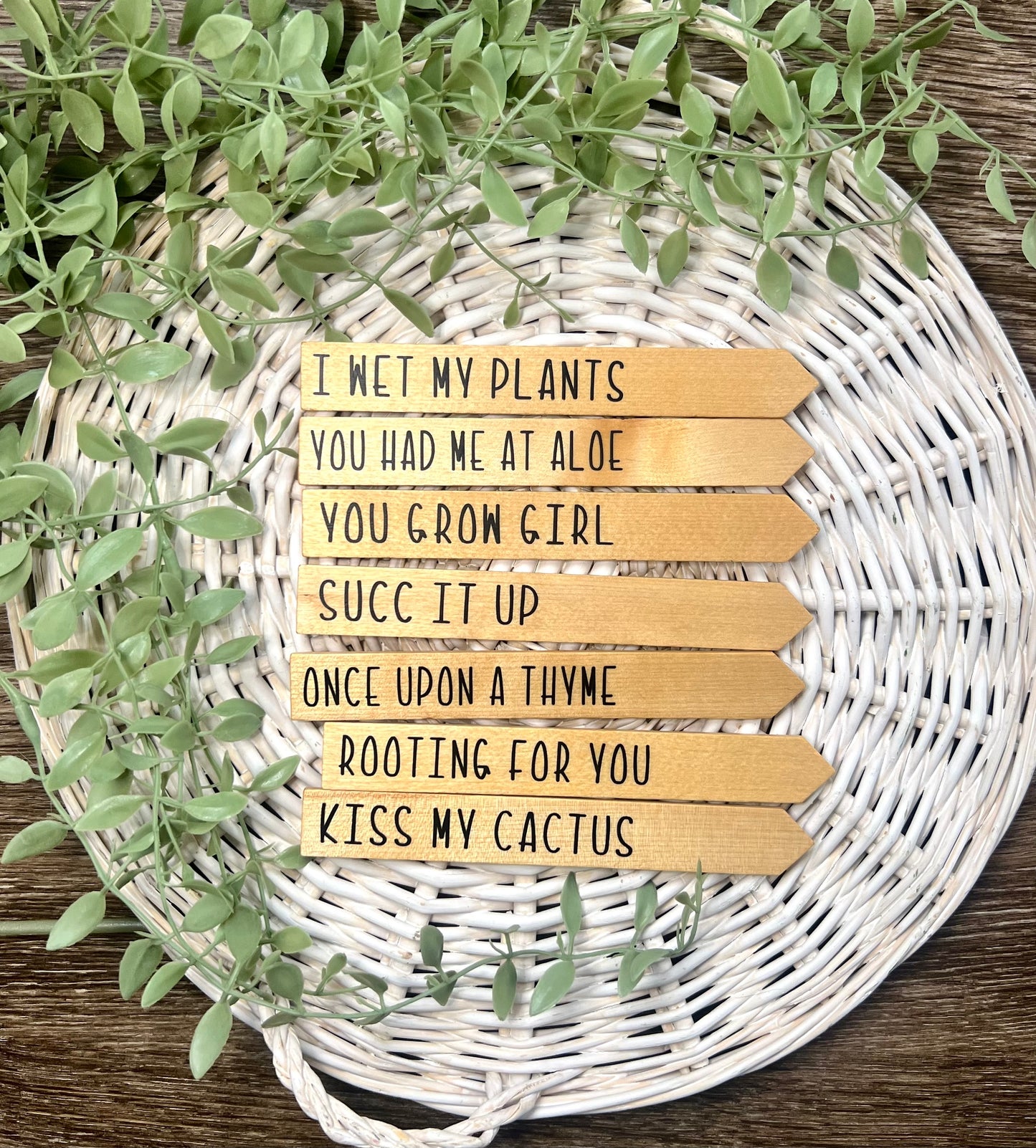 Funny Herb Plant Markers