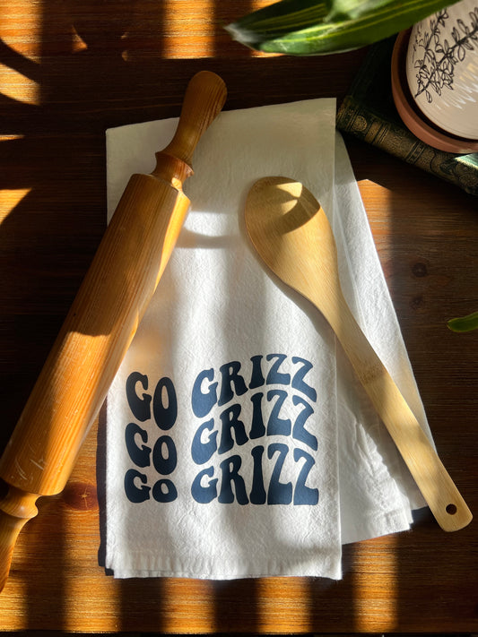Go Grizz Tea Towel