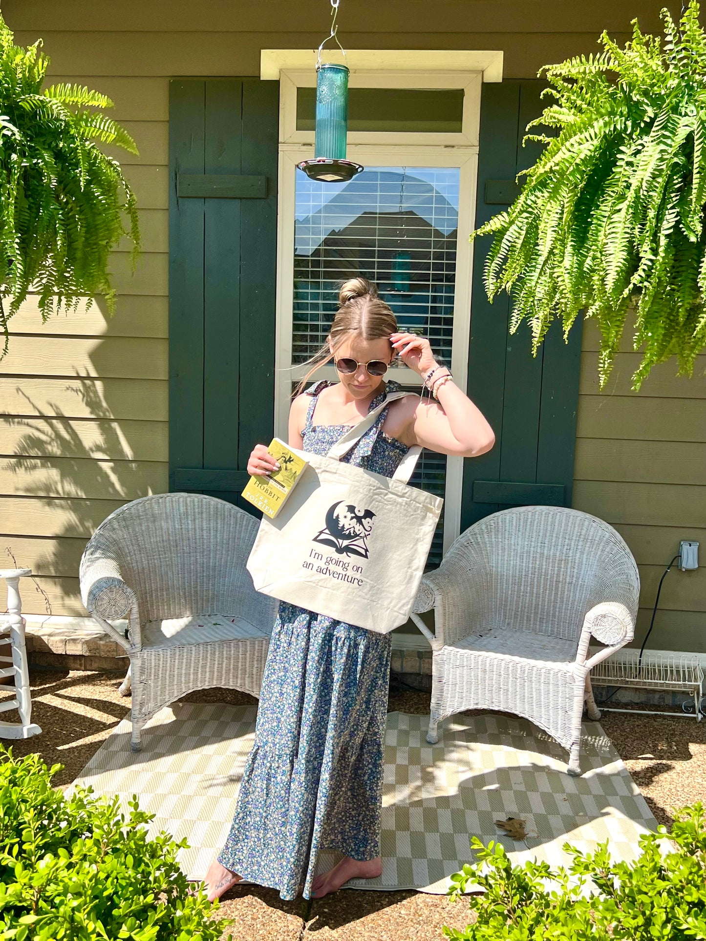 I'm Going on an Adventure Tote Bag
