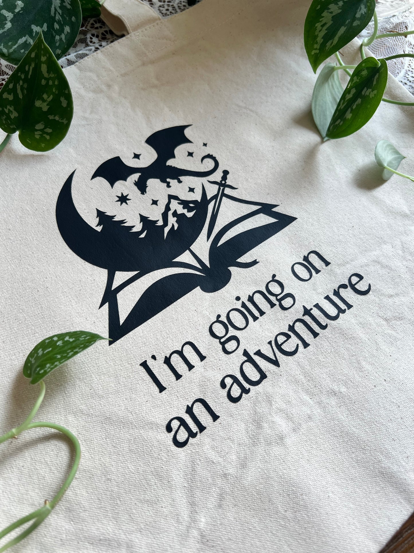 I'm Going on an Adventure Tote Bag