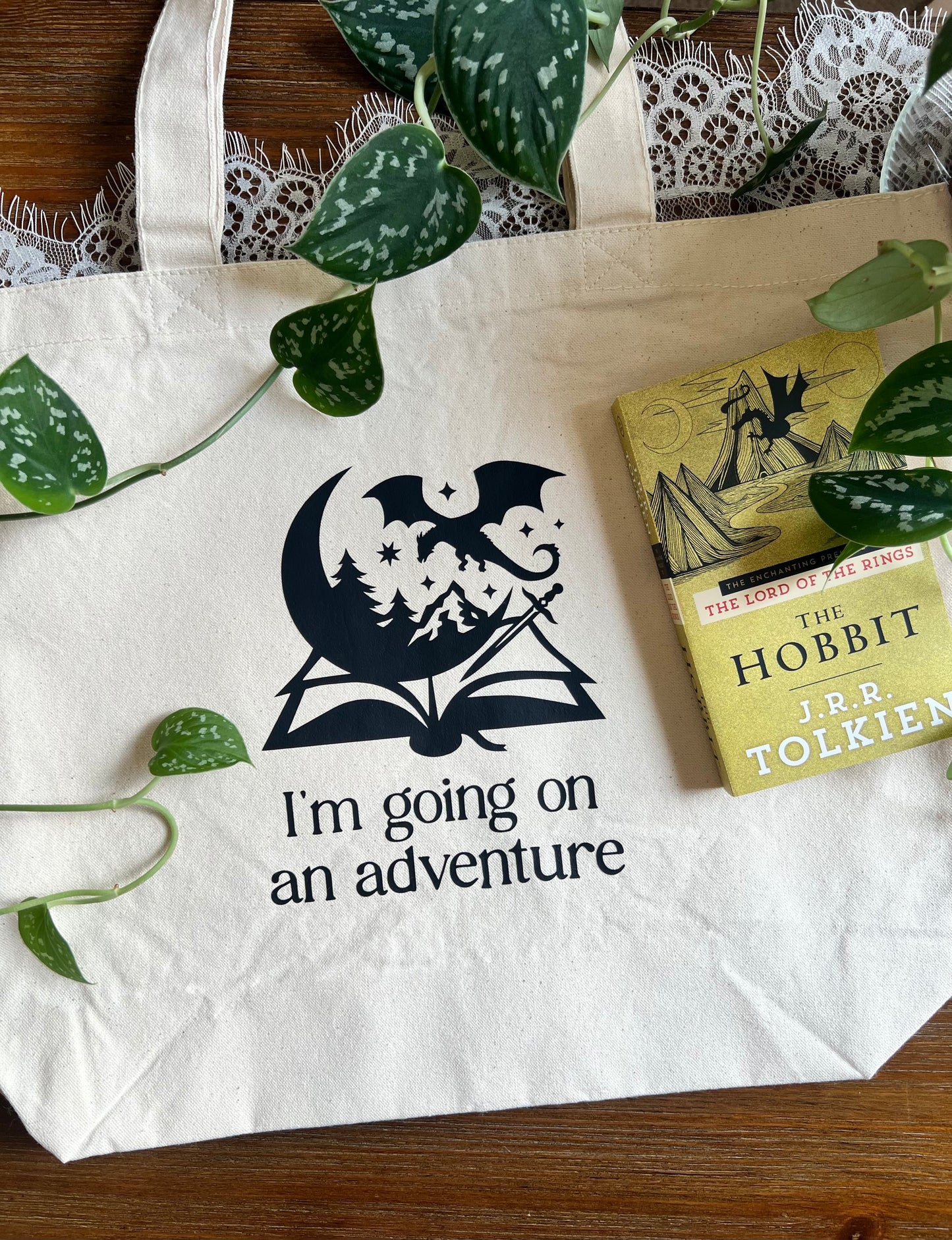 I'm Going on an Adventure Tote Bag