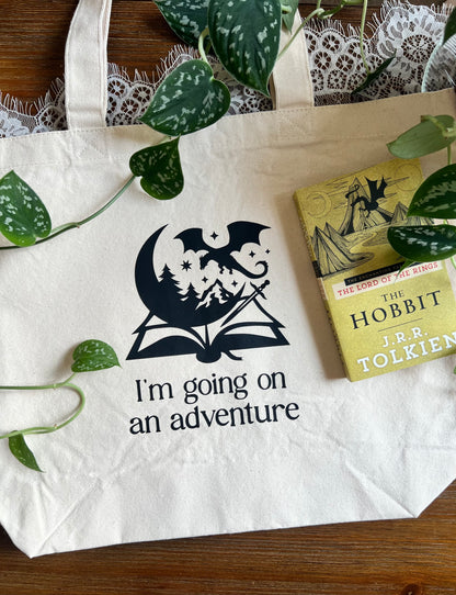 I'm Going on an Adventure Tote Bag
