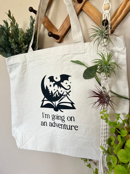 I'm Going on an Adventure Tote Bag