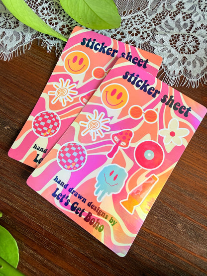 Groovy Sticker Sheet