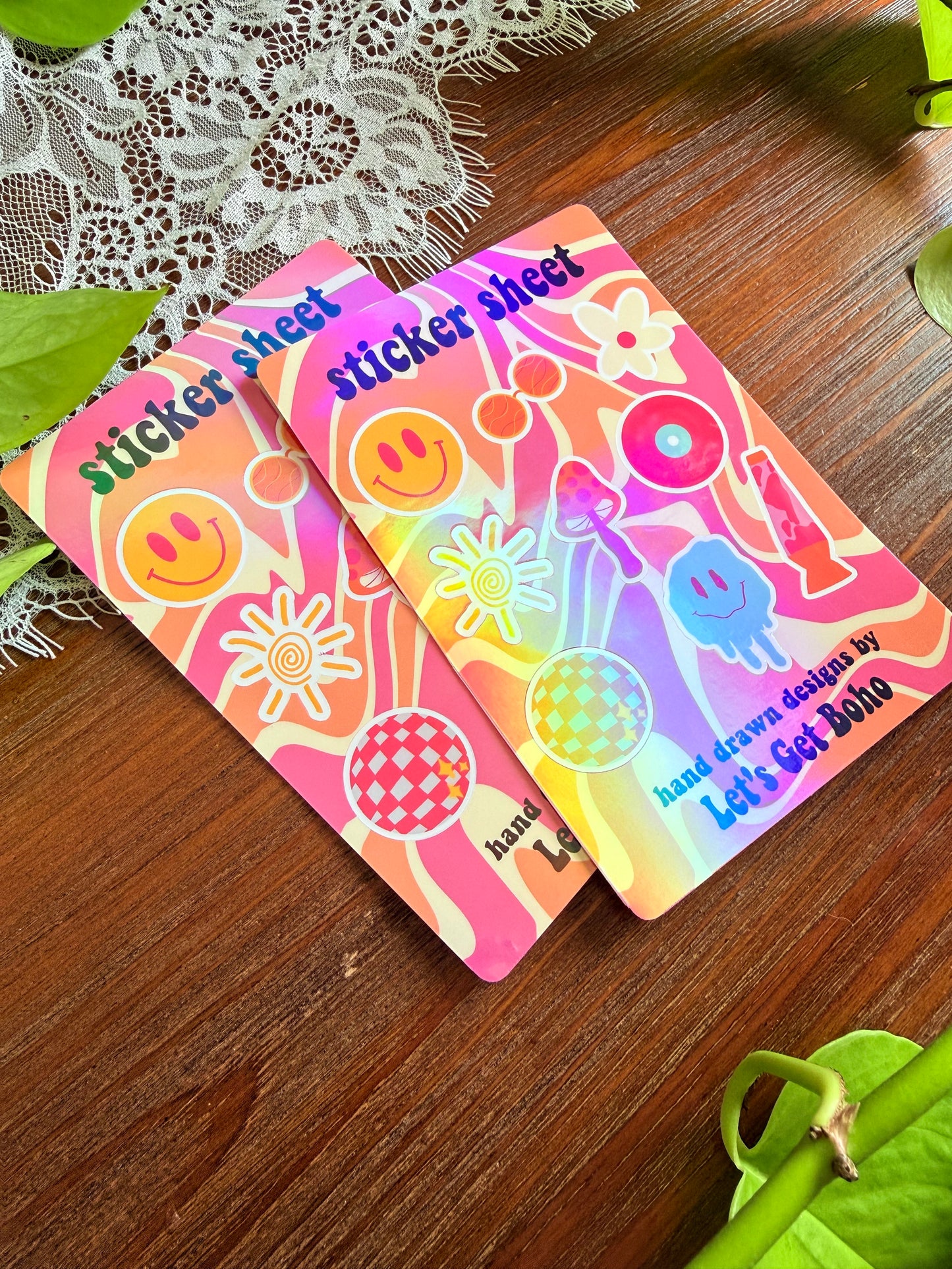 Groovy Sticker Sheet