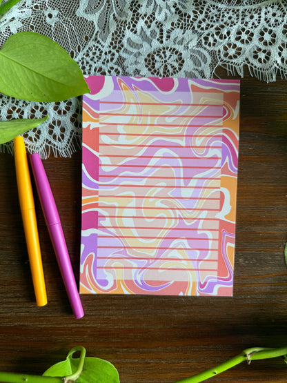 Groovy Swirls Stationery Set