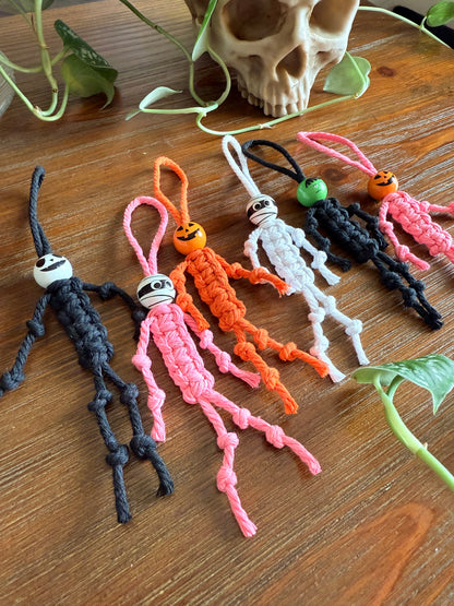 Macrame Halloween Car Charm