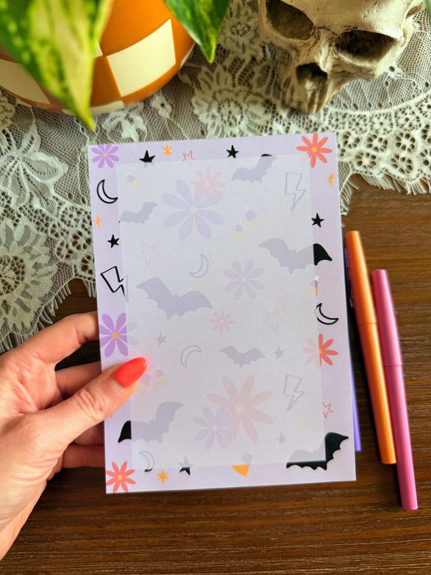 Cute Halloween Notepad