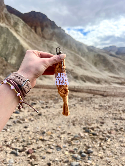 Here Comes the Sun Acrylic Keychain