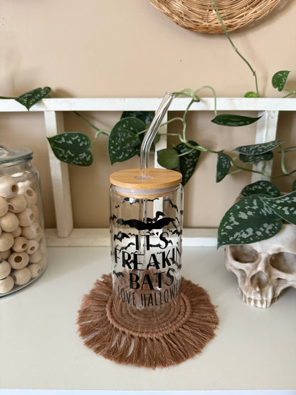 It's Freakin Bats Glass Cup