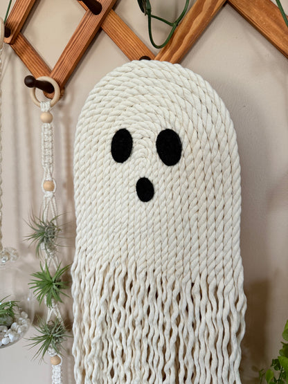 Macrame Ghost Wall Hanging