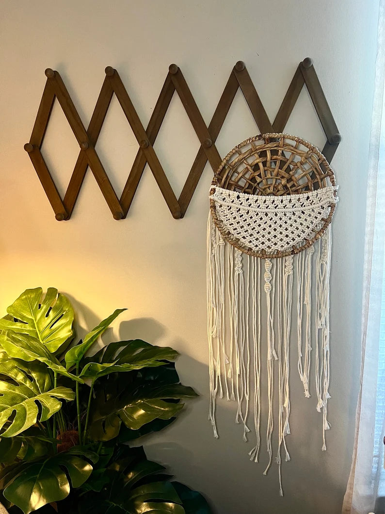 Macrame Hanging Basket