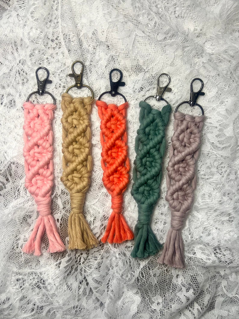 Macrame Keychain