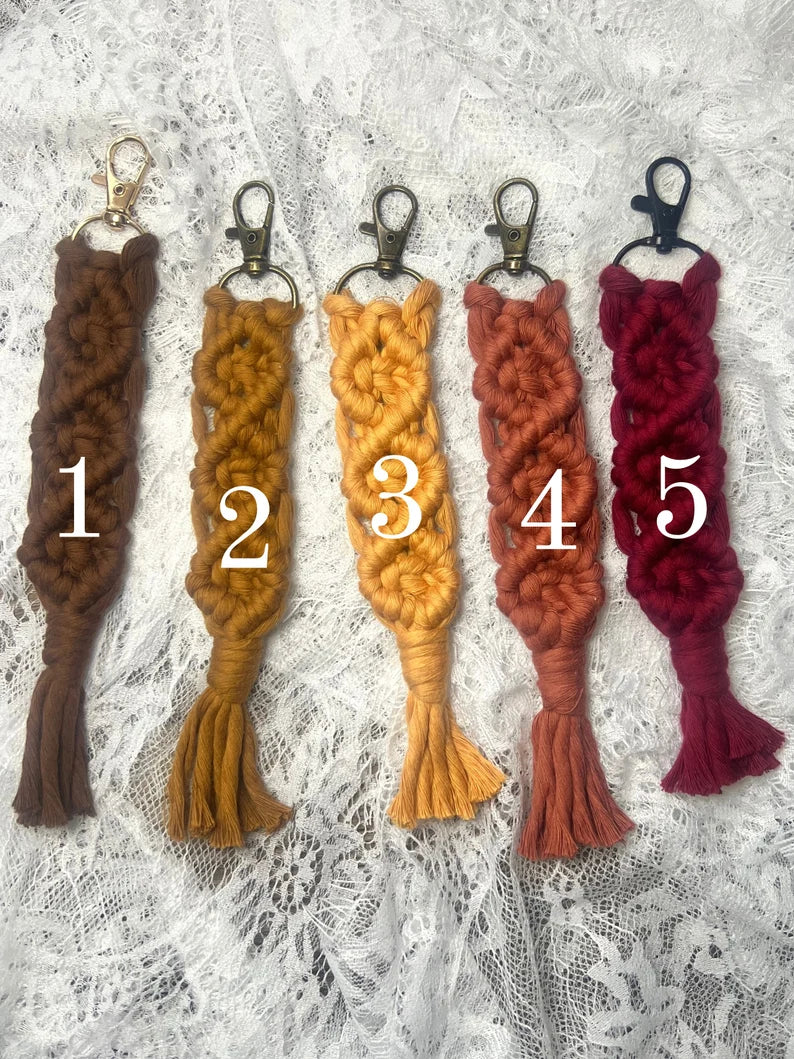 Macrame Keychain