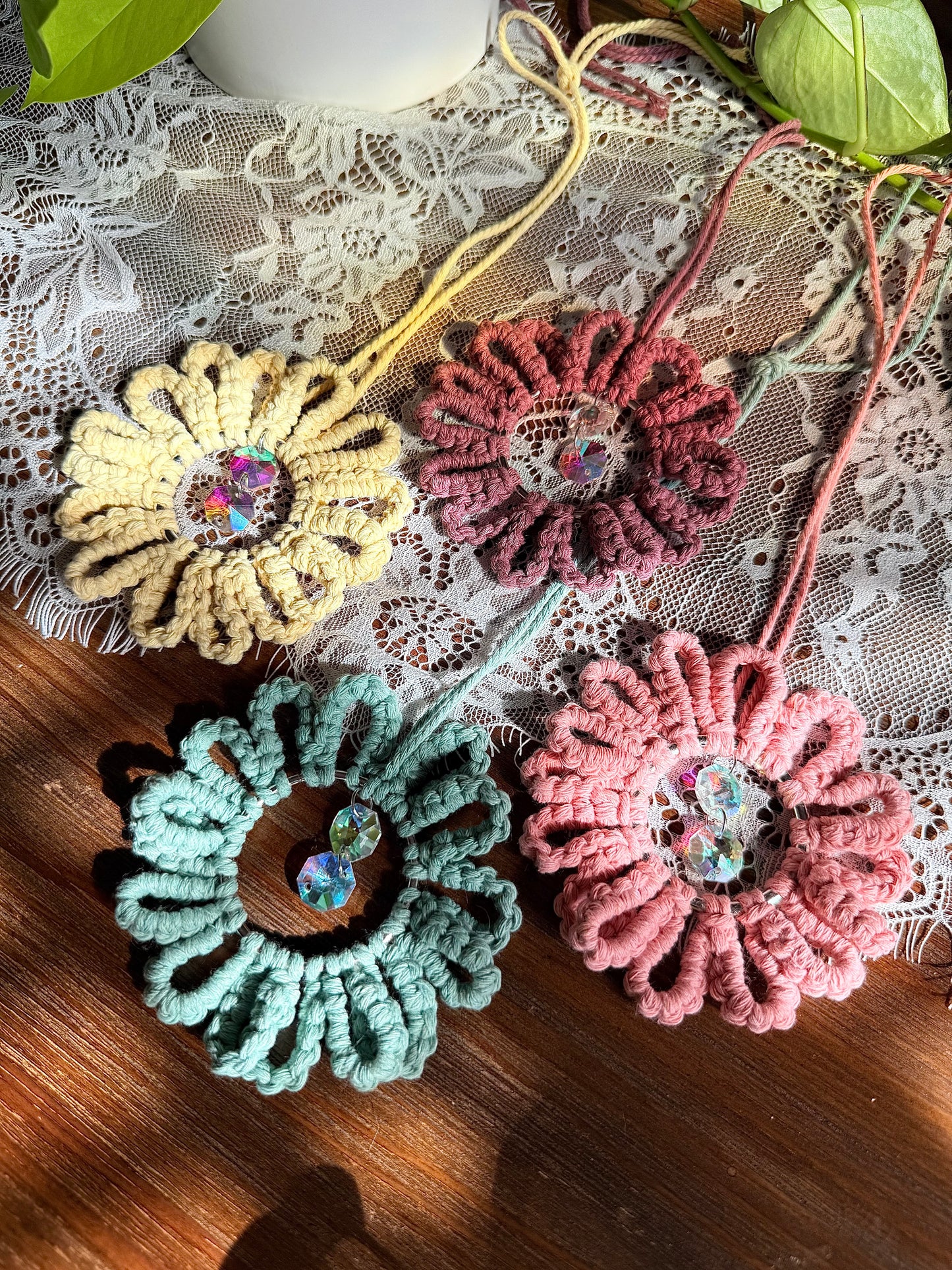 Macrame Suncatcher