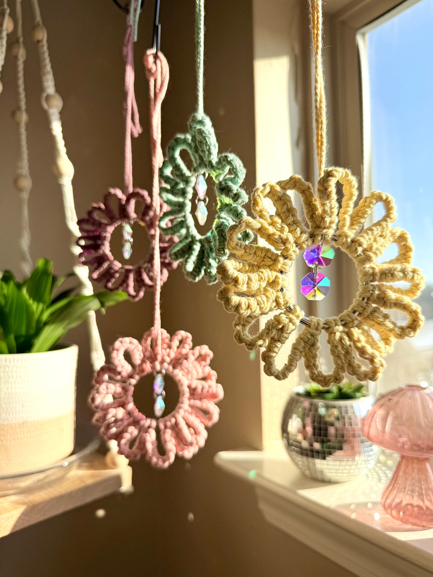 Macrame Suncatcher