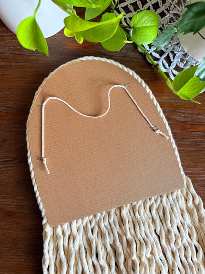Macrame Ghost Wall Hanging