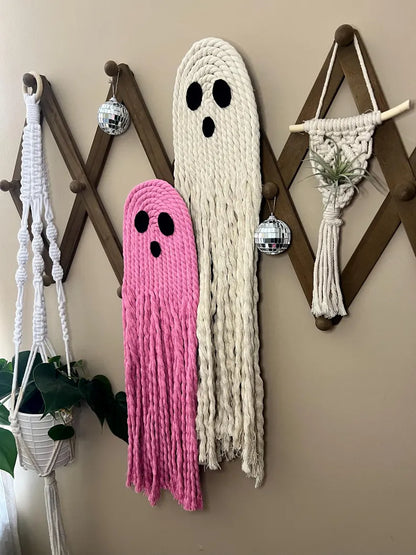 Macrame Ghost Wall Hanging Medium