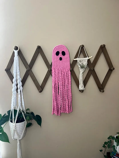 Macrame Ghost Wall Hanging Medium