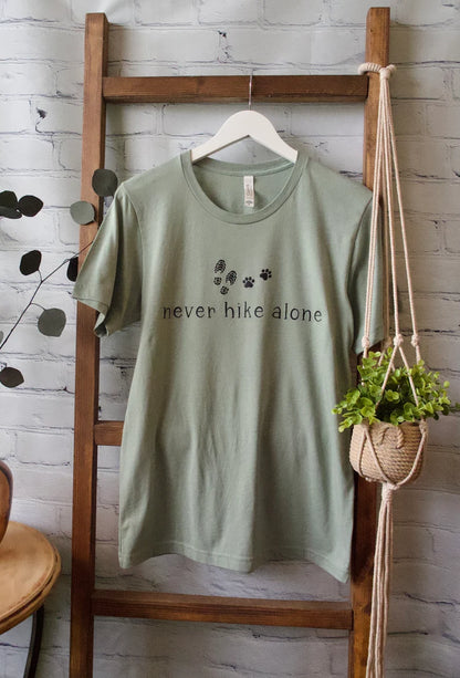Never Hike Alone Tee