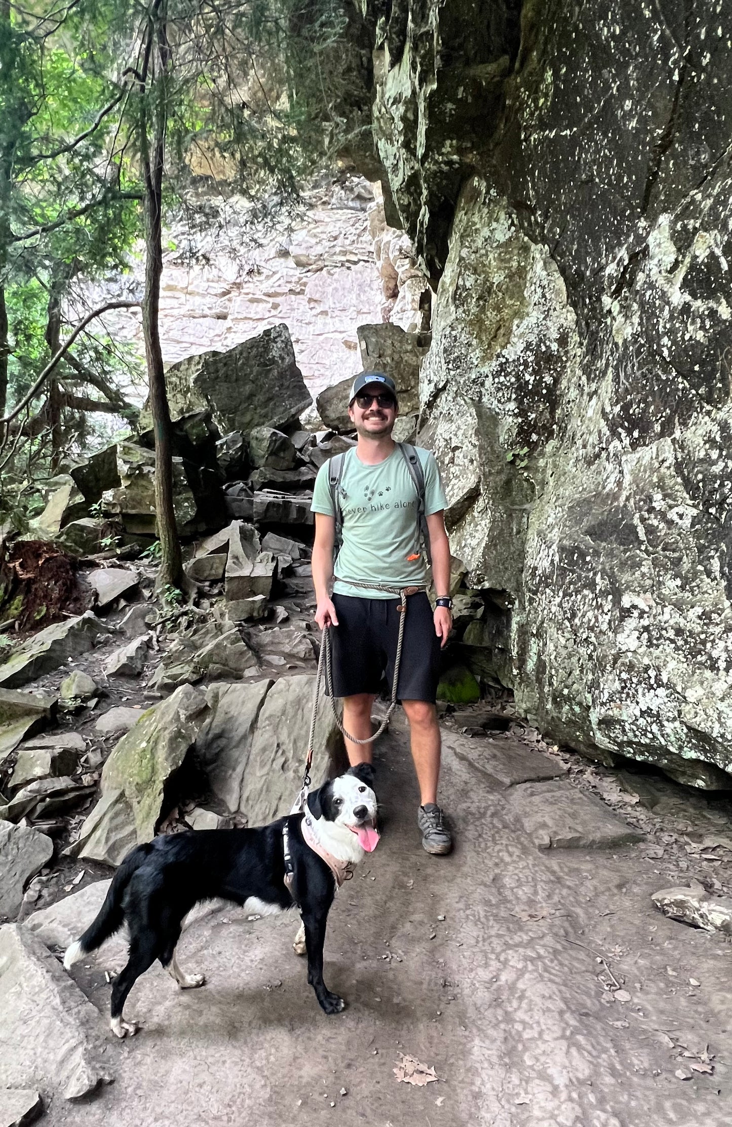 Never Hike Alone Tee