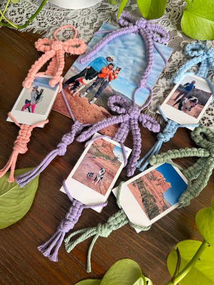 Macrame Picture Hanger